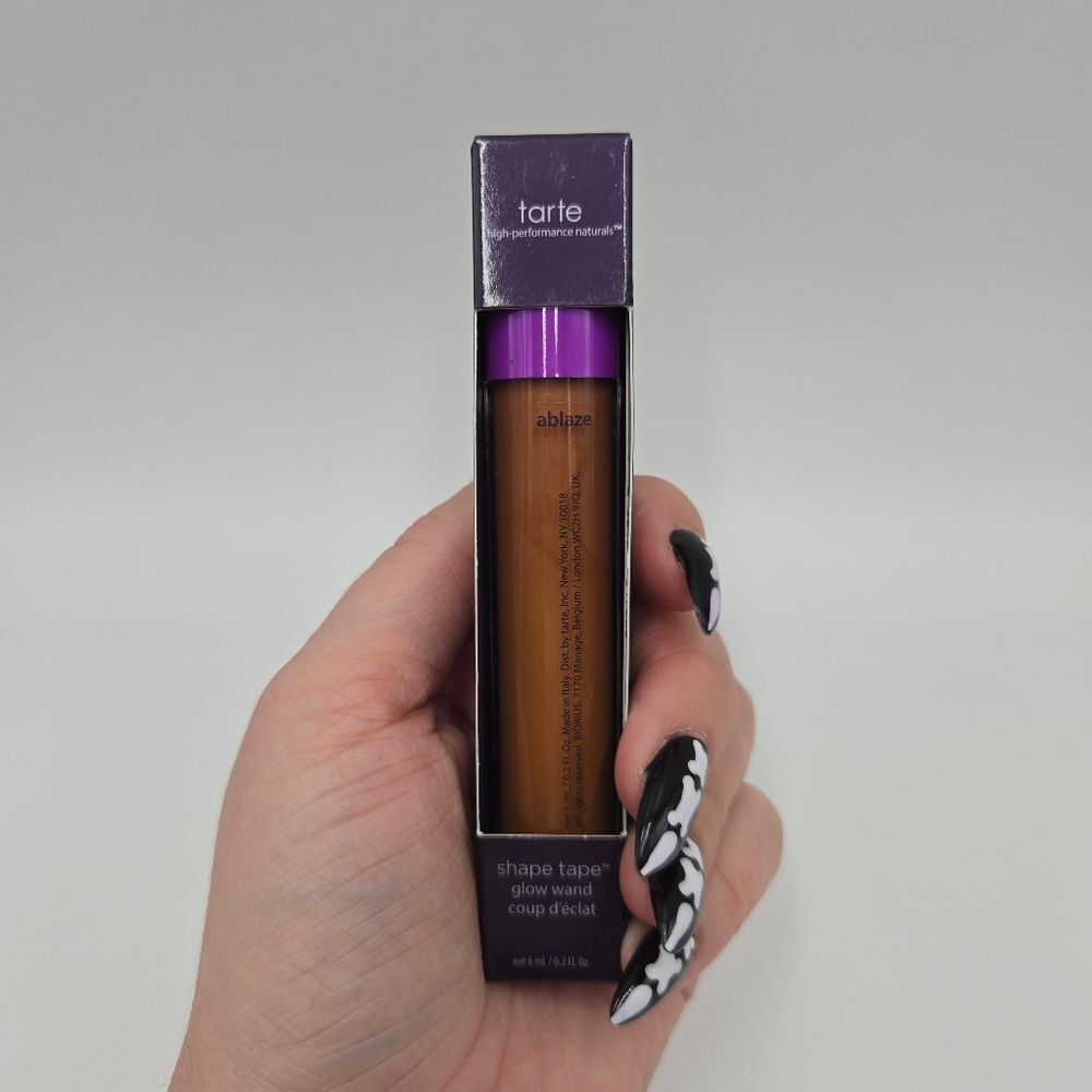 Tarte Cosmetics Shape Tape Glow Wand Ablaze Liquid Highlighter Dewy Full Size